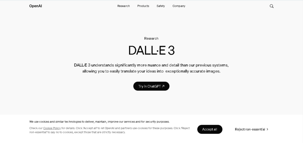 Dall-E | 7 of 10 best AI tools
