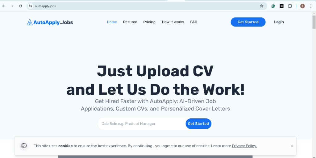AutoApply cv builder | cv