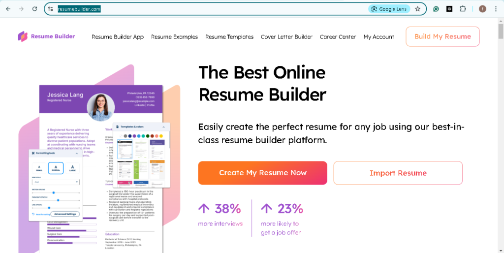Resume Builder | cv