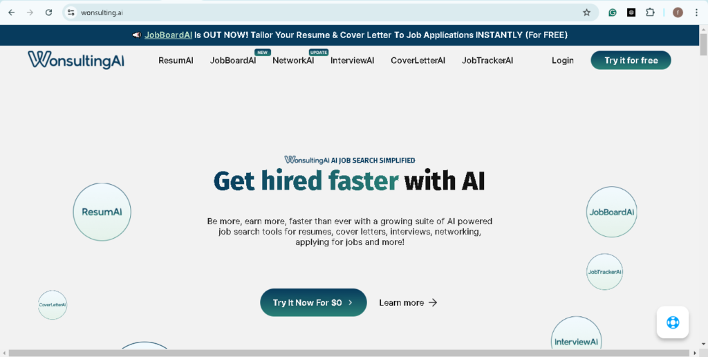 Wonsulting AI CV Builder | CV